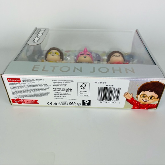 Fisher Price Little People Collector Elton John Special Edition Figure Set - Picture 6 of 6